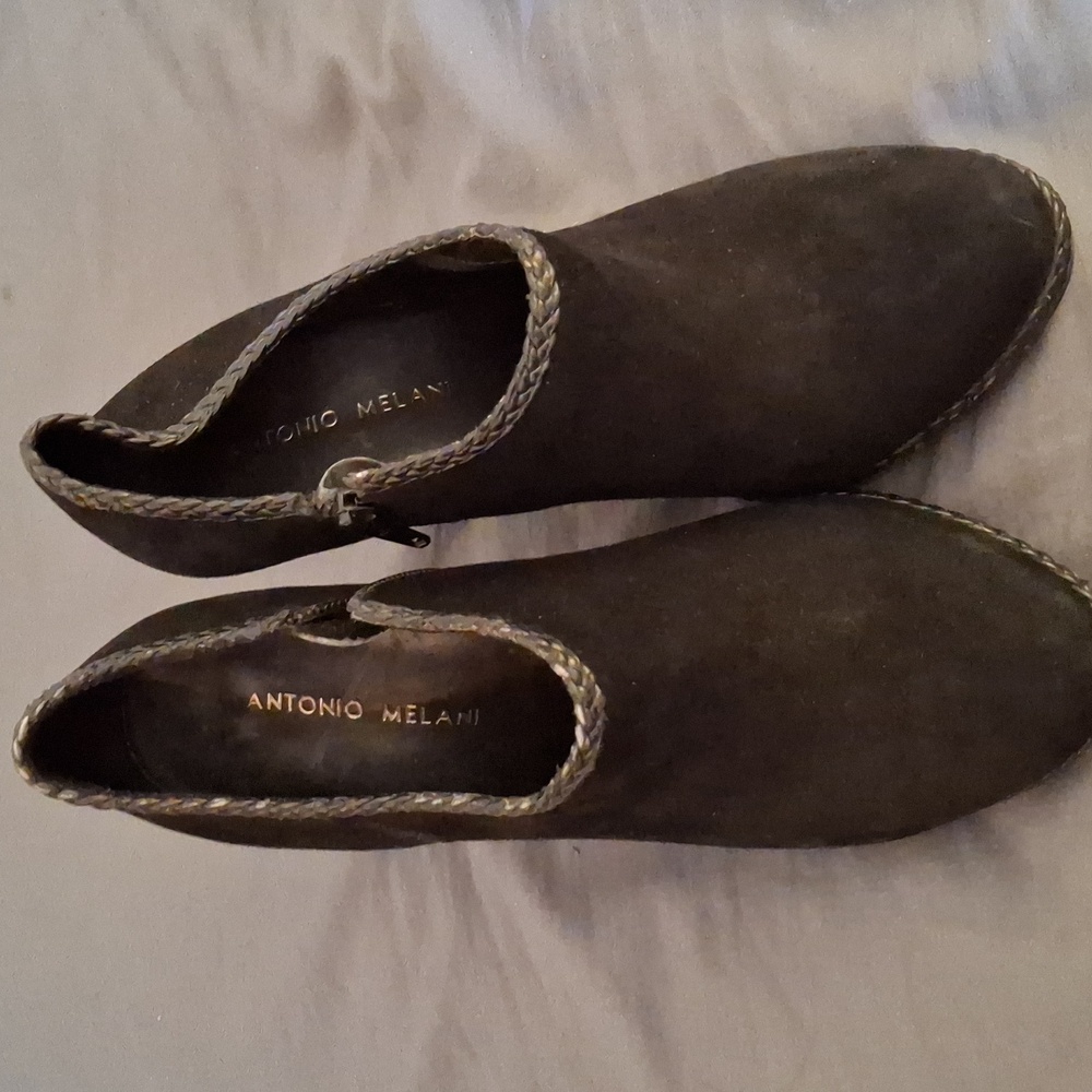 Antonio Melani black shade booties (9m)